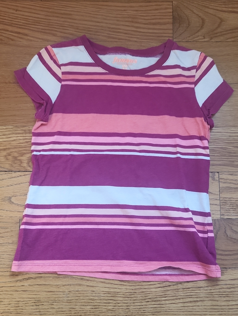 Little Girls Striped Tee